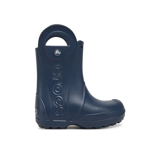 Crocs Kalosze Handle It Rain Boot K 211052 Granatowy ze sklepu MODIVO w kategorii Kalosze dziecięce - zdjęcie 182691574