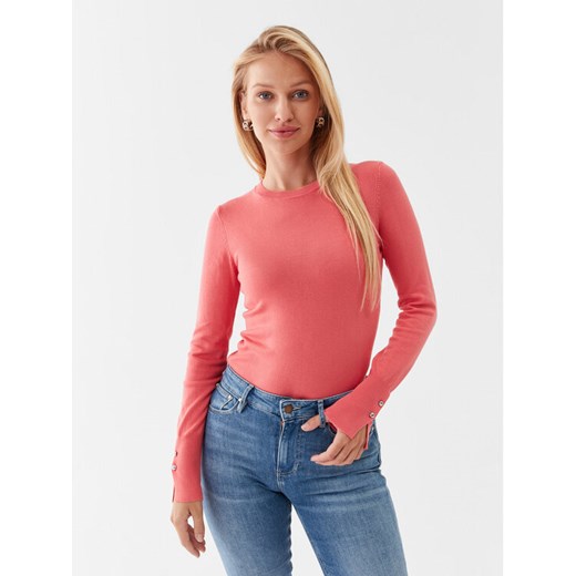 Guess Sweter W2YR30 Z2V62 Różowy Regular Fit ze sklepu MODIVO w kategorii Swetry damskie - zdjęcie 182691720