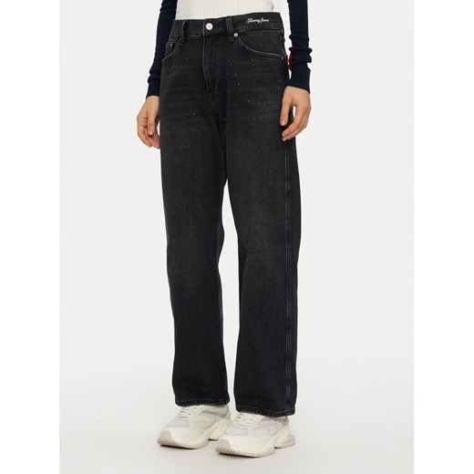 Tommy Jeans Jeansy Betsy DW0DW19739 Czarny Wide Leg ze sklepu MODIVO w kategorii Jeansy damskie - zdjęcie 182691754