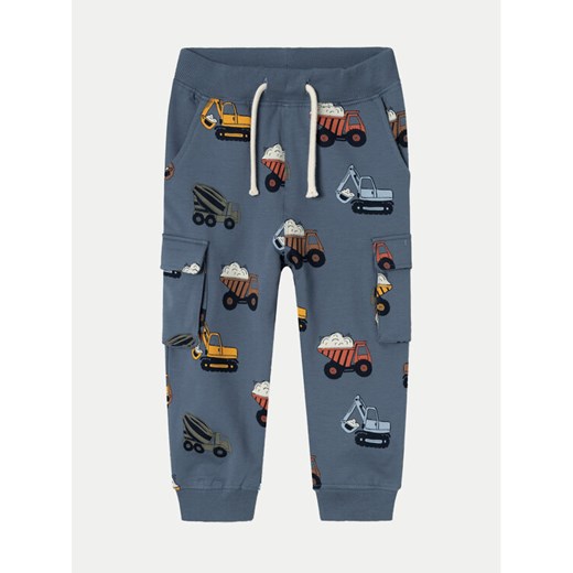 NAME IT Spodnie dresowe 13233670 Niebieski Regular Fit ze sklepu MODIVO w kategorii Spodnie i półśpiochy - zdjęcie 182691790