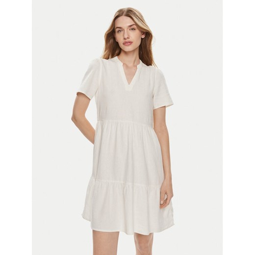 ONLY Sukienka letnia Tiri-Caro 15310970 Biały Regular Fit ze sklepu MODIVO w kategorii Sukienki - zdjęcie 182691824