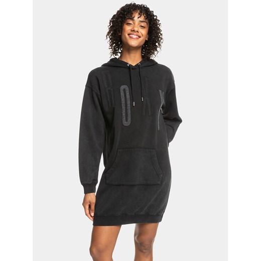 Roxy Sukienka codzienna Sound Waves Ktdr ERJKD03445 Szary Regular Fit ze sklepu MODIVO w kategorii Sukienki - zdjęcie 182691832