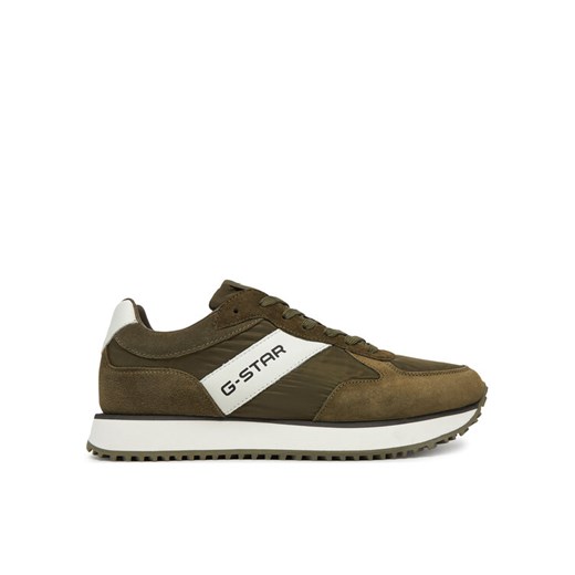 G-Star Raw Sneakersy XAVIER-01-WE Khaki ze sklepu MODIVO w kategorii Buty sportowe męskie - zdjęcie 182691862