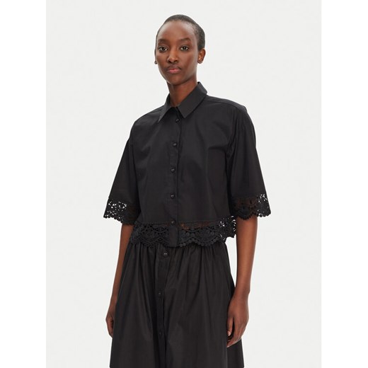 TWINSET Koszula 251TT2093 Czarny Loose Fit ze sklepu MODIVO w kategorii Koszule damskie - zdjęcie 182691931