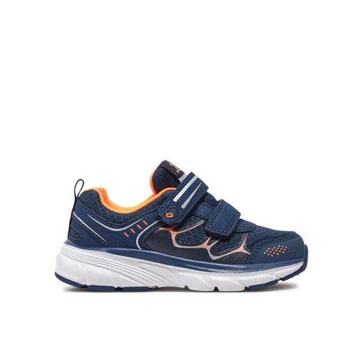 Leaf Sneakersy Tegen LTEGE101P Granatowy ze sklepu MODIVO w kategorii Buty sportowe dziecięce - zdjęcie 182691973