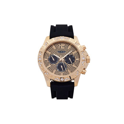 Guess Zegarek Majestic  GW0909G2 Złoty ze sklepu MODIVO w kategorii Zegarki - zdjęcie 182691974