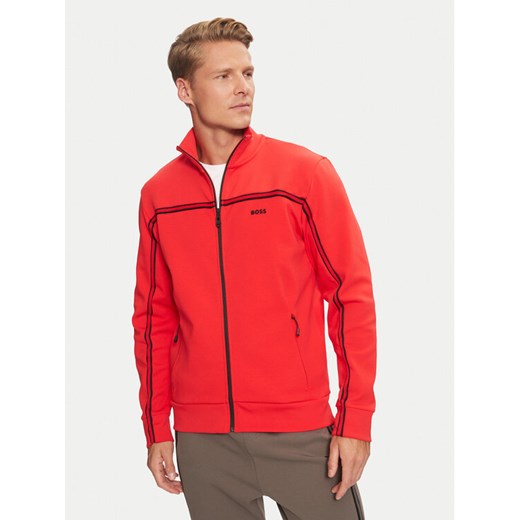 Boss Bluza Skaz 1 50523896 Czerwony Regular Fit ze sklepu MODIVO w kategorii Bluzy męskie - zdjęcie 182691994