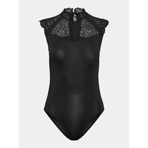 Pieces Body Amber 17149435 Czarny Slim Fit ze sklepu MODIVO w kategorii Bluzki damskie - zdjęcie 182692021