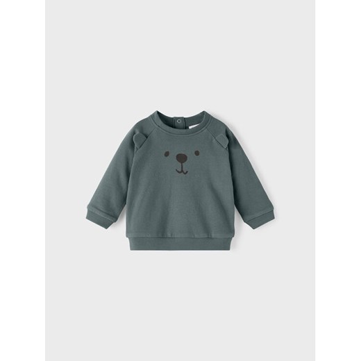 NAME IT Bluza 13206861 Zielony Regular Fit ze sklepu MODIVO w kategorii Bluzy i swetry - zdjęcie 182692030