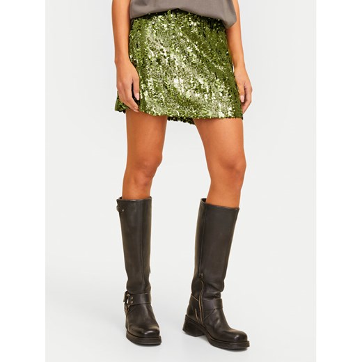 JJXX Spódnica mini Tara 12265330 Zielony Regular Fit ze sklepu MODIVO w kategorii Spódnice - zdjęcie 182692100