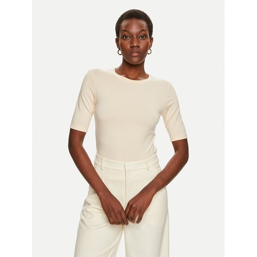 Boss Bluzka Efita 50461122 Żółty Slim Fit ze sklepu MODIVO w kategorii Bluzki damskie - zdjęcie 182692113