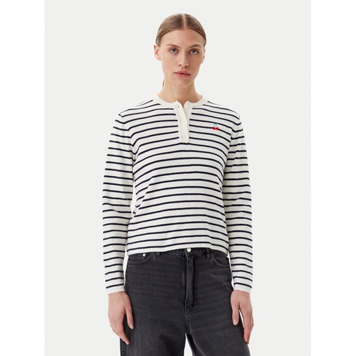 Pieces Sweter Senna 17156406 Écru Regular Fit ze sklepu MODIVO w kategorii Swetry damskie - zdjęcie 182692153