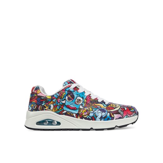 Skechers Sneakersy Uno - Color Doodle 183500/MLT Kolorowy ze sklepu MODIVO w kategorii Buty sportowe męskie - zdjęcie 182692154