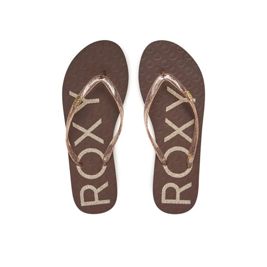 Roxy Japonki ARJL100873 Przezroczysty ze sklepu MODIVO w kategorii Klapki damskie - zdjęcie 182692170