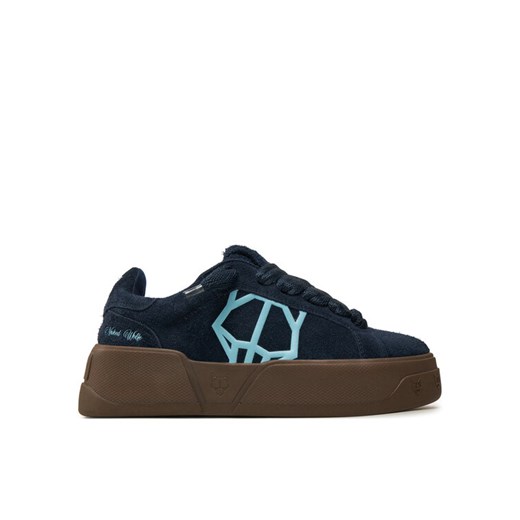 Naked Wolfe Sneakersy Kray Hairy Granatowy ze sklepu MODIVO w kategorii Buty sportowe męskie - zdjęcie 182692222
