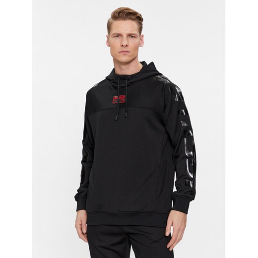 Guess Bluza Baloo Z4RQ03 KBO62 Czarny Regular Fit ze sklepu MODIVO w kategorii Bluzy męskie - zdjęcie 182692271