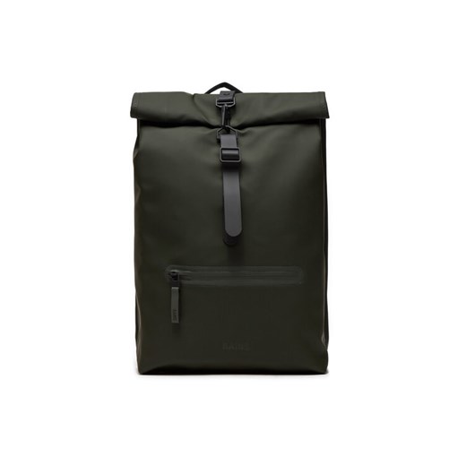 Rains Plecak Rolltop Rucksack W3 13320 Zielony ze sklepu MODIVO w kategorii Plecaki - zdjęcie 182692272