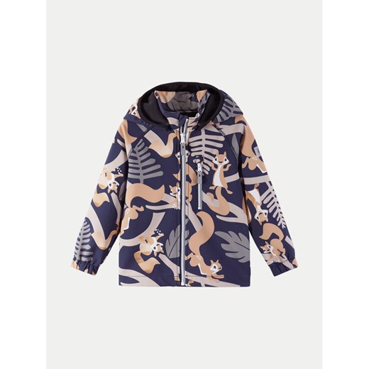 Reima Kurtka softshell Vantti 5100009B Granatowy Regular Fit ze sklepu MODIVO w kategorii Kurtki dziewczęce - zdjęcie 182692323