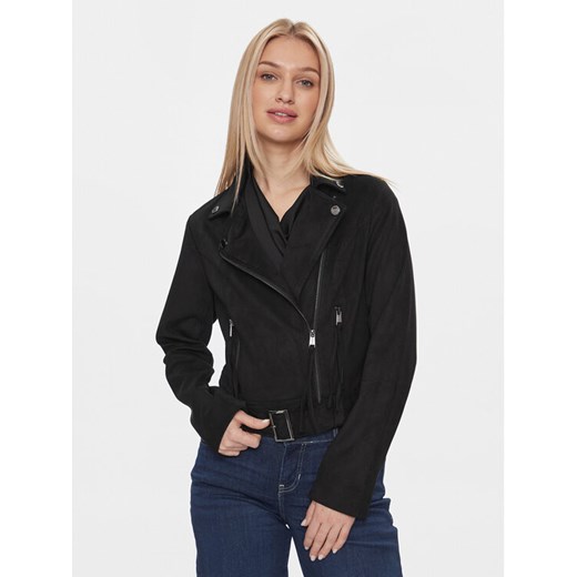 Guess Kurtka przejściowa Celeste W4RL10 WFWQ0 Czarny Regular Fit ze sklepu MODIVO w kategorii Kurtki damskie - zdjęcie 182692461