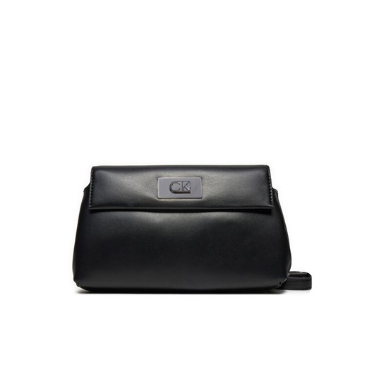 Calvin Klein Torebka Ck Push Crossbody K60K612633 Czarny ze sklepu MODIVO w kategorii Listonoszki - zdjęcie 182692493