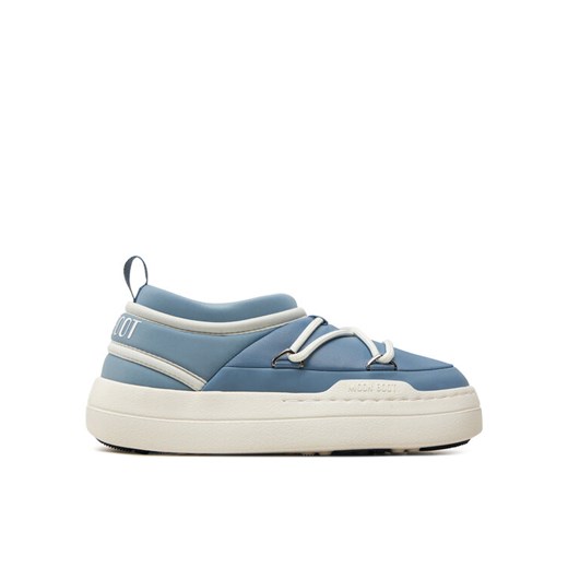 Moon Boot Botki Park Icon 80D2470070 Niebieski ze sklepu MODIVO w kategorii Buty zimowe męskie - zdjęcie 182692513