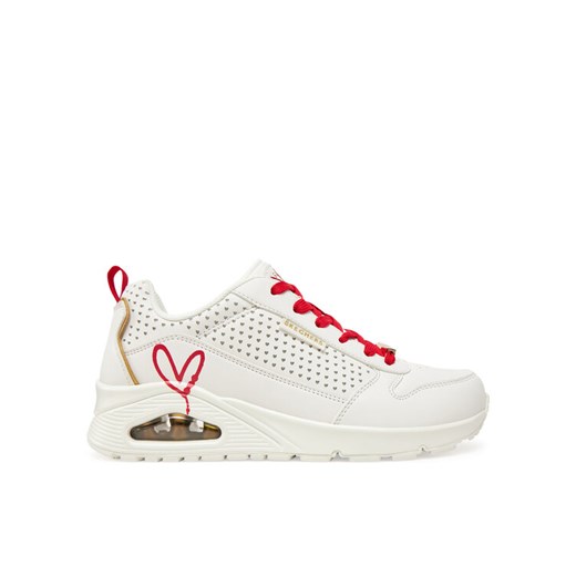 Skechers Sneakersy 177991/WRD Biały ze sklepu MODIVO w kategorii Buty sportowe damskie - zdjęcie 182692521