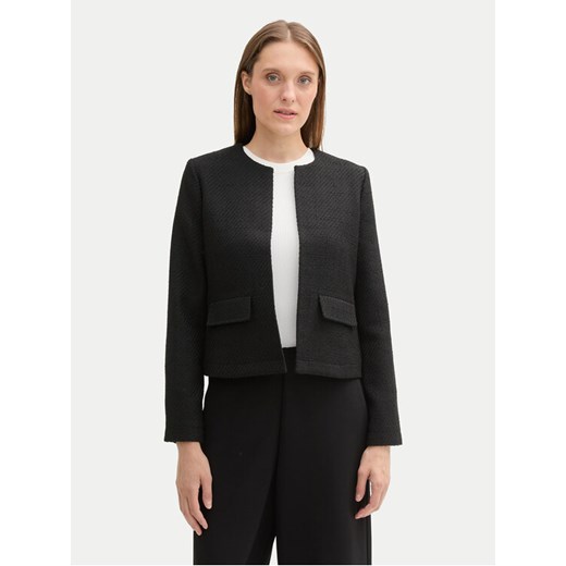 Tom Tailor Marynarka 1044343 Czarny Regular Fit ze sklepu MODIVO w kategorii Marynarki damskie - zdjęcie 182692560