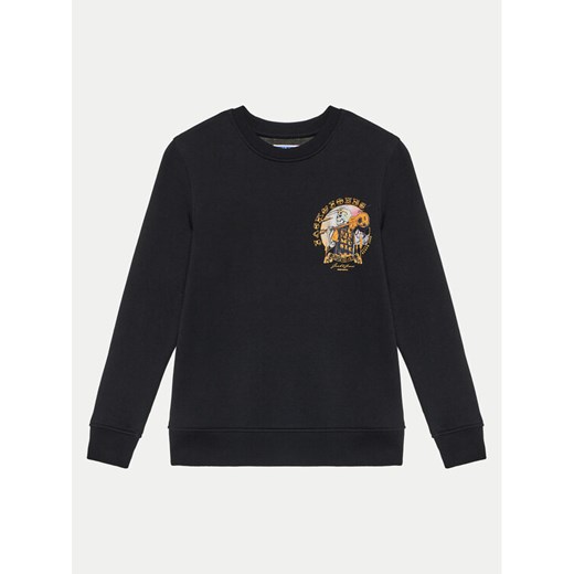 Jack&Jones Junior Bluza Skull Rock 12259869 Czarny Standard Fit ze sklepu MODIVO w kategorii Bluzy chłopięce - zdjęcie 182692712
