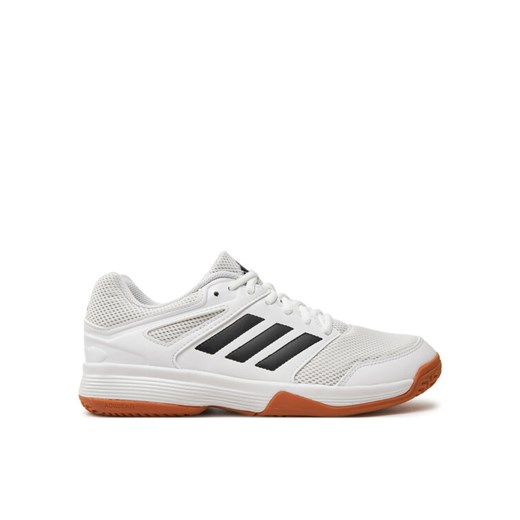 adidas Buty halowe Speedcourt Indoor IH3159 Biały ze sklepu MODIVO w kategorii Buty sportowe damskie - zdjęcie 182692723