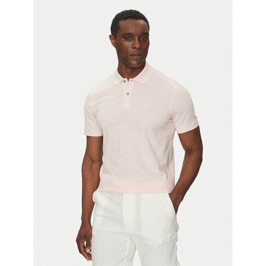 BOSS Polo Pallas 50468362 Różowy Regular Fit ze sklepu MODIVO w kategorii T-shirty męskie - zdjęcie 182692911