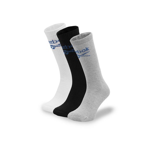 Reebok Zestaw 3 par wysokich skarpet unisex R0258-SS24 (3-pack) Kolorowy ze sklepu MODIVO w kategorii Skarpetki damskie - zdjęcie 182692933