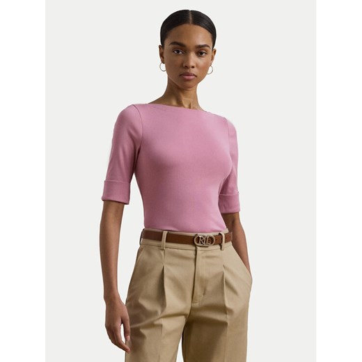 LAUREN RALPH LAUREN Bluzka 200654963188 Różowy Slim Fit XS MODIVO
