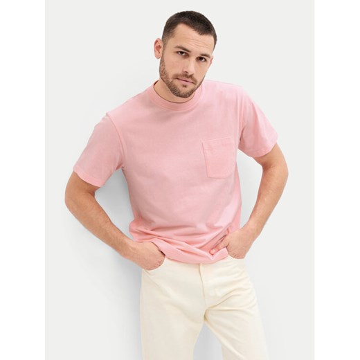Gap T-Shirt 627101-01 Różowy Regular Fit ze sklepu MODIVO w kategorii T-shirty męskie - zdjęcie 182692961