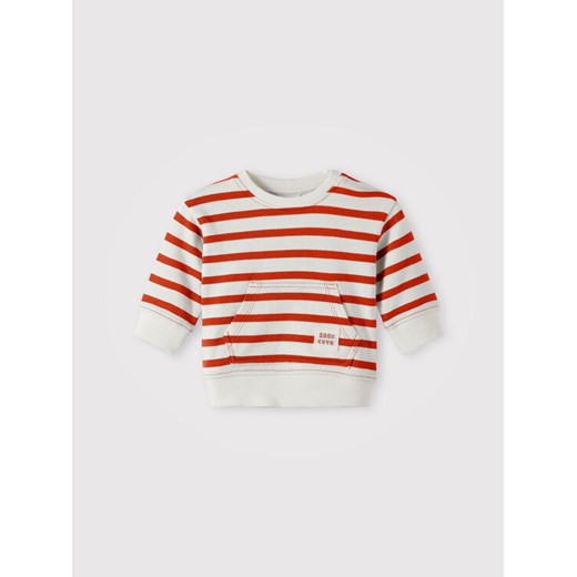 NAME IT Bluza 13205053 Beżowy Regular Fit ze sklepu MODIVO w kategorii Bluzy i swetry - zdjęcie 182692980