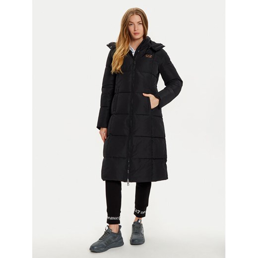 EA7 Emporio Armani Kurtka zimowa 6DTL01 TN8AZ 0210 Czarny Regular Fit ze sklepu MODIVO w kategorii Kurtki damskie - zdjęcie 182693100