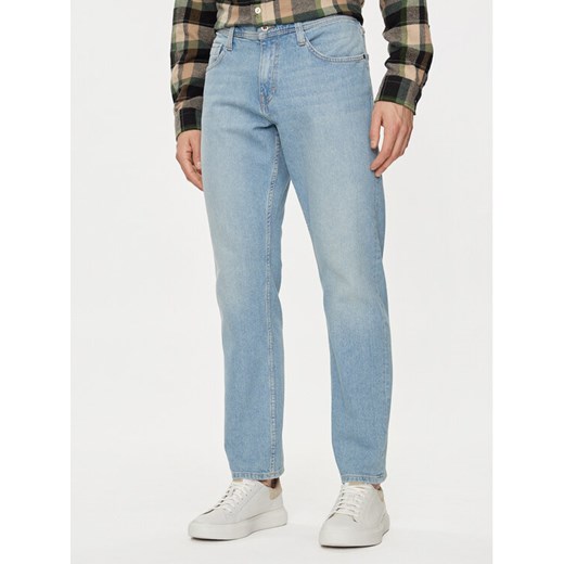 Mustang Jeansy Denver 1015136 Niebieski Straight Fit ze sklepu MODIVO w kategorii Jeansy męskie - zdjęcie 182693133