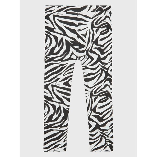 Guess Legginsy K3RB00 K6YW3 Kolorowy Slim Fit ze sklepu MODIVO w kategorii Spodnie dziewczęce - zdjęcie 182693201