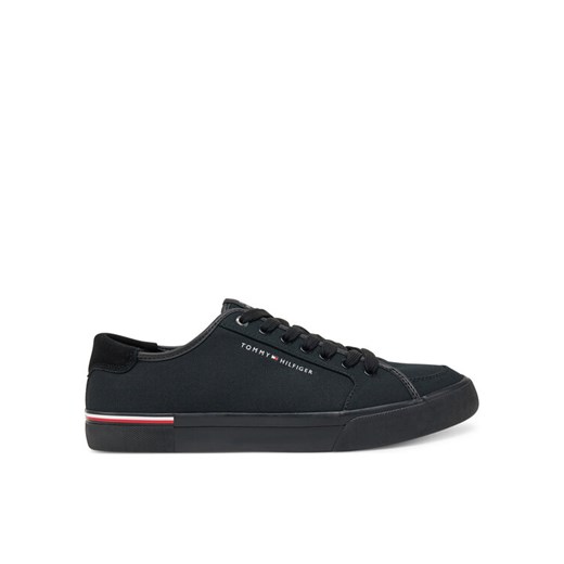 Tommy Hilfiger Tenisówki Core Corporate Vulc Canvas FM0FM05398 Czarny ze sklepu MODIVO w kategorii Trampki męskie - zdjęcie 182693273