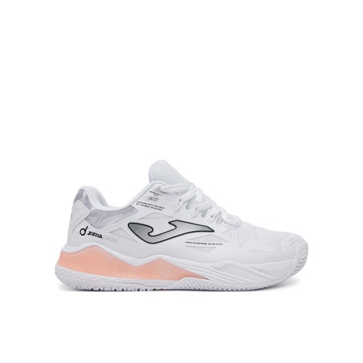 Joma Buty do tenisa Spin 2502 TSPILS2502O Biały ze sklepu MODIVO w kategorii Buty sportowe damskie - zdjęcie 182693364