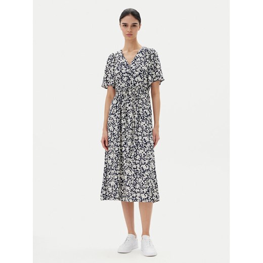 ONLY Sukienka koszulowa Halia 15323675 Granatowy Regular Fit ze sklepu MODIVO w kategorii Sukienki - zdjęcie 182693383