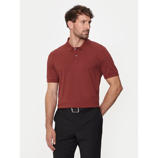 BOSS Polo Pallas 50468301 Czerwony Regular Fit ze sklepu MODIVO w kategorii T-shirty męskie - zdjęcie 182693462