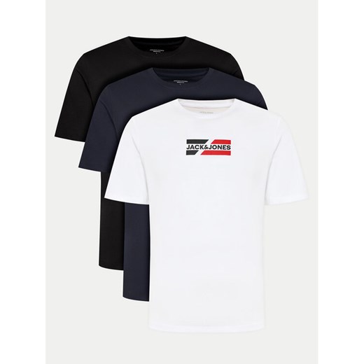 Jack&Jones Komplet 3 t-shirtów JJecorp Graphic Tee 12277755 Kolorowy Regular Fit ze sklepu MODIVO w kategorii T-shirty męskie - zdjęcie 182693463