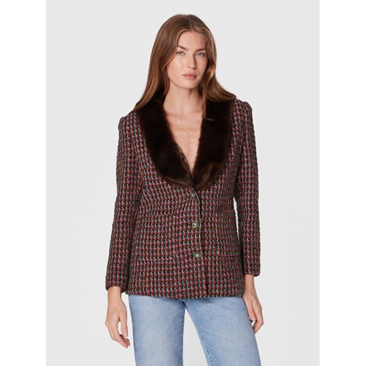 Pinko Marynarka Eathel 1G18FM 5546 Kolorowy Regular Fit ze sklepu MODIVO w kategorii Marynarki damskie - zdjęcie 182693500
