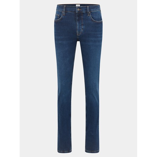Mustang Jeansy Frisco 1014855 Granatowy Super Skinny Fit ze sklepu MODIVO w kategorii Jeansy męskie - zdjęcie 182693543