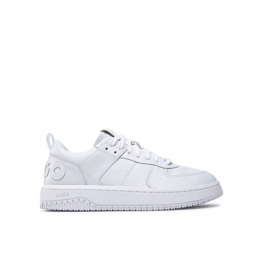 Hugo Sneakersy Kilian 50518174 10240740 01 Biały ze sklepu MODIVO w kategorii Buty sportowe damskie - zdjęcie 182693554