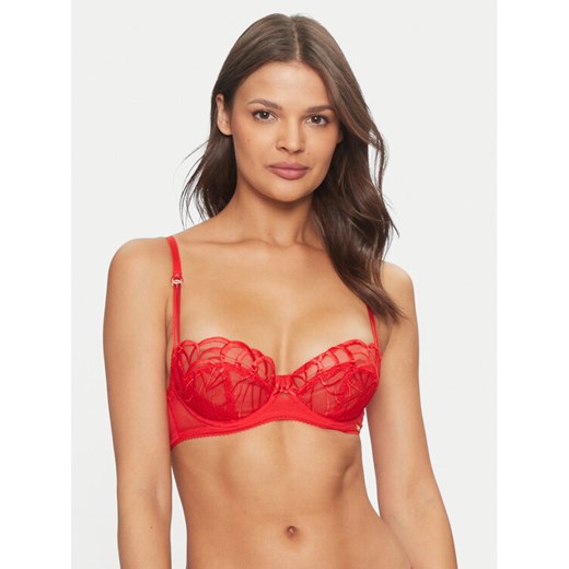 Gossard Biustonosz z fiszbiną Fiesta 19705 Czerwony ze sklepu MODIVO w kategorii Biustonosze - zdjęcie 182693570