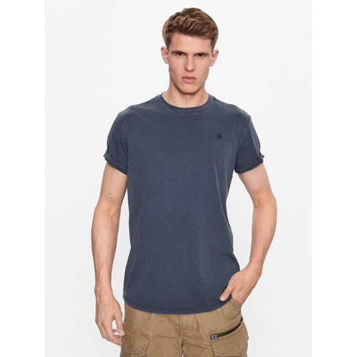 G-Star Raw T-Shirt D16396-2653-D418 Niebieski Regular Fit ze sklepu MODIVO w kategorii T-shirty męskie - zdjęcie 182693613