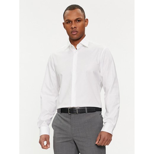 Michael Kors Koszula MD0MD91514 Biały Slim Fit ze sklepu MODIVO w kategorii Koszule męskie - zdjęcie 182693700