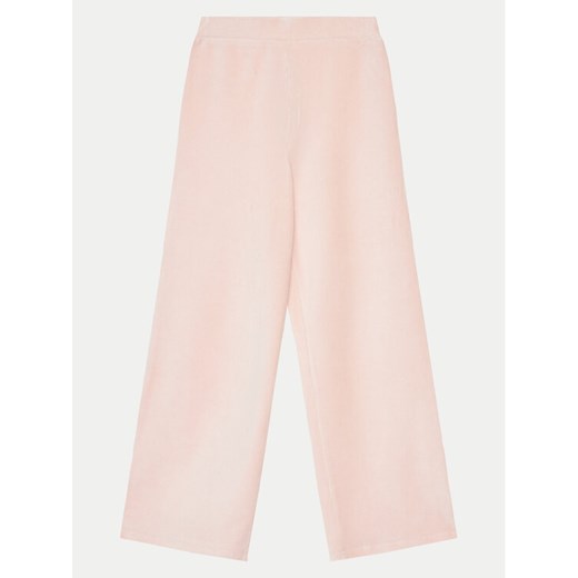 United Colors Of Benetton Spodnie palazzo 4DZBCF02Q Różowy Regular Fit ze sklepu MODIVO w kategorii Spodnie dziewczęce - zdjęcie 182693742
