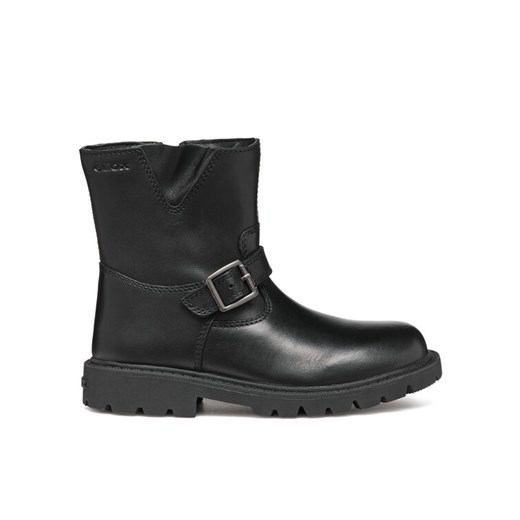Geox Kozaki J Shaylax Girl J46EXB 00085 C9999 S Czarny ze sklepu MODIVO w kategorii Buty zimowe dziecięce - zdjęcie 182693793